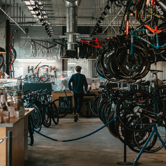 Dataset van alle fietsenwinkels in België